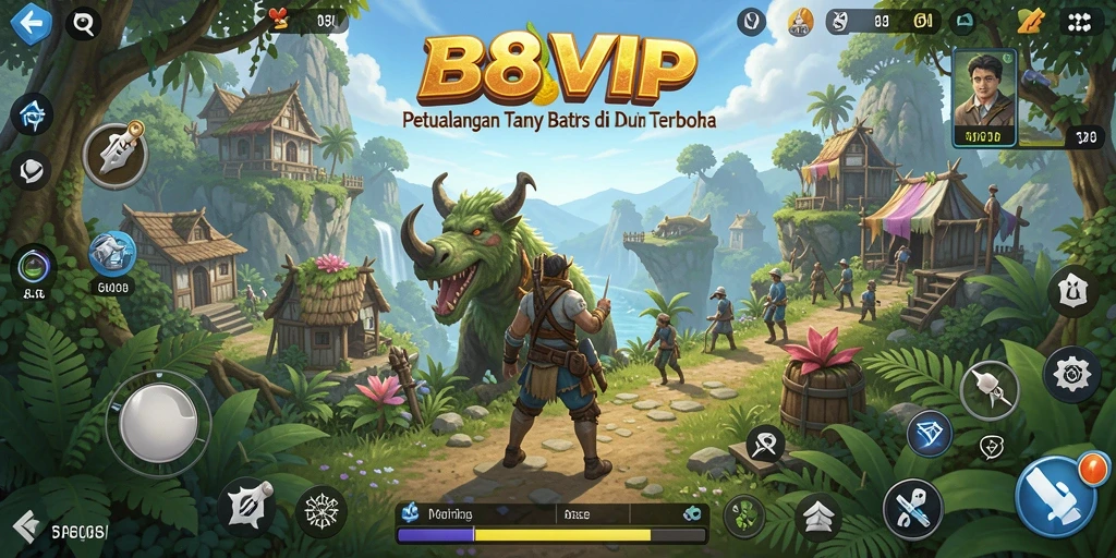 Gameplay B8VIP yang menakjubkan di dunia terbuka.