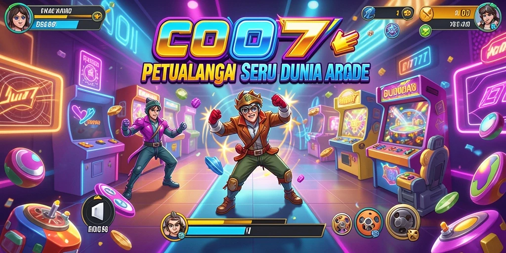Tampilan gameplay COO77 yang penuh aksi dan seru.