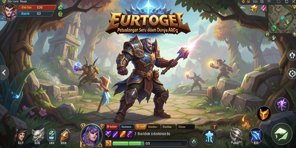 Tangkapan layar utama <strong>EUROTOGEL</strong> menampilkan aksi seru dalam pertempuran ARPG.