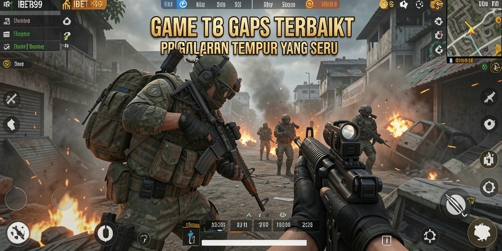 Tangkapan layar gameplay IBET899 yang menegangkan dengan aksi TPS intens.
