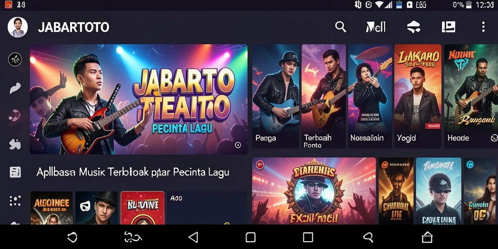 Screenshot gameplay JABARTOTO menampilkan antarmuka pengguna yang interaktif.