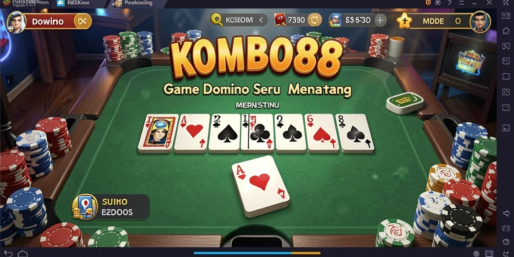 Tampilan gameplay seru dari KOMBO88 yang menarik.