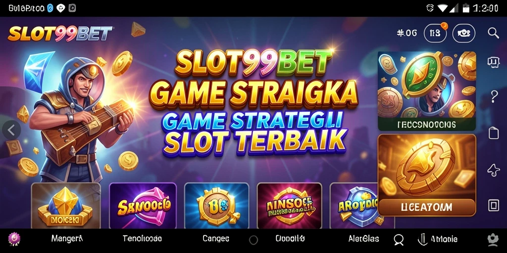 Tampilan gameplay SLG yang mendebarkan di SLOT99BET.