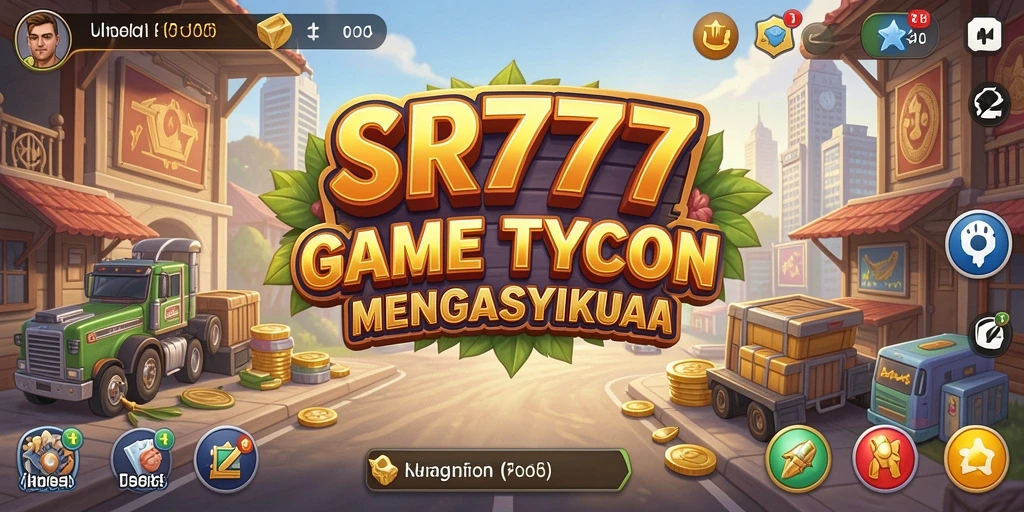 Tampilan gameplay SR777 yang menarik dalam dunia Tycoon.