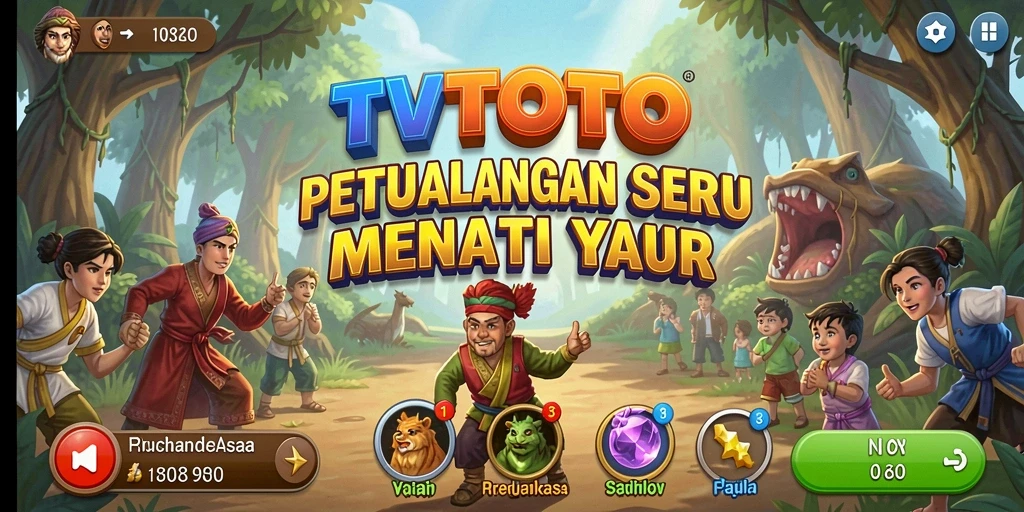 Gameplay seru petualangan di TVTOTO dengan grafis menakjubkan.