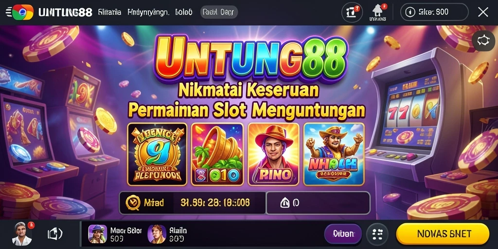 Tampilan menarik dari gameplay slot UNTUNG88 yang mengasyikkan.
