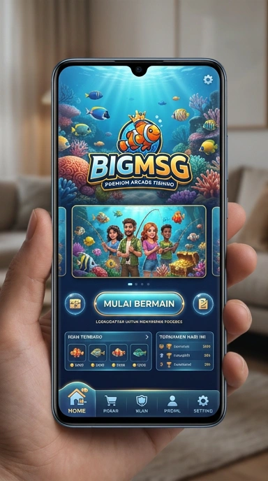 Proses pengunduhan aplikasi bigmsg yang cepat dan mudah.